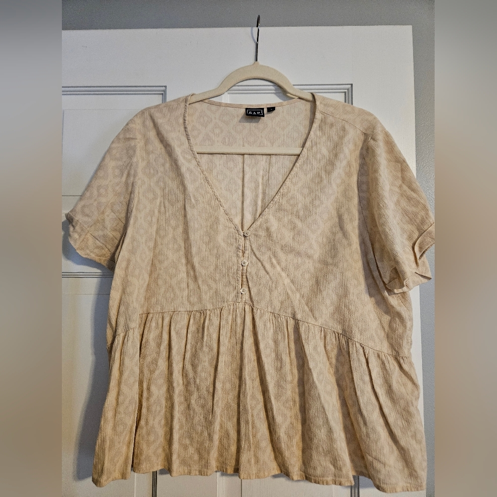 GAP Peplum Top